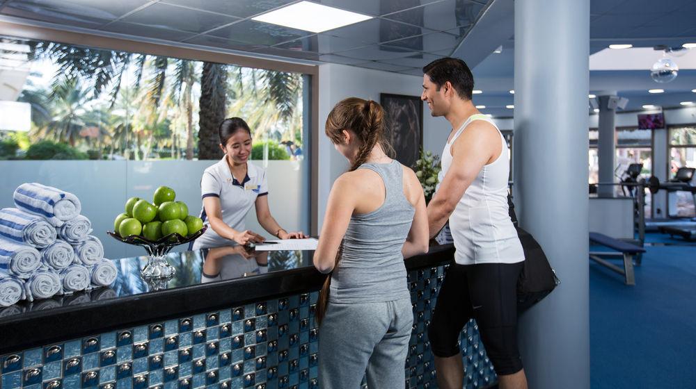 Danat Al Ain Resort Luaran gambar Reception at the Sports and Fitness Club